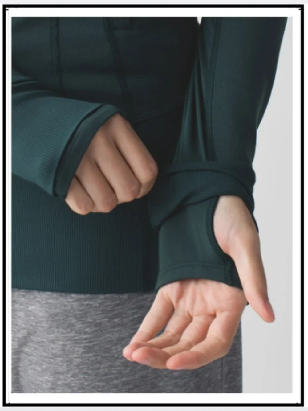 Lululemon Daily Practice Yoga jacket - Green/Teal